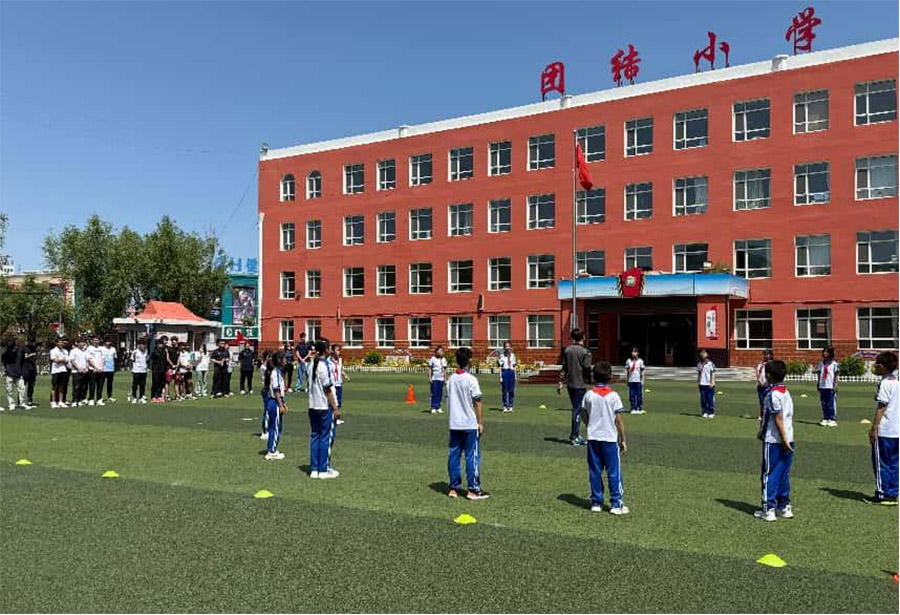 同心筑梦践初心、体育实习展风采——体育系赴团结小学开展实习实训专项学习活动